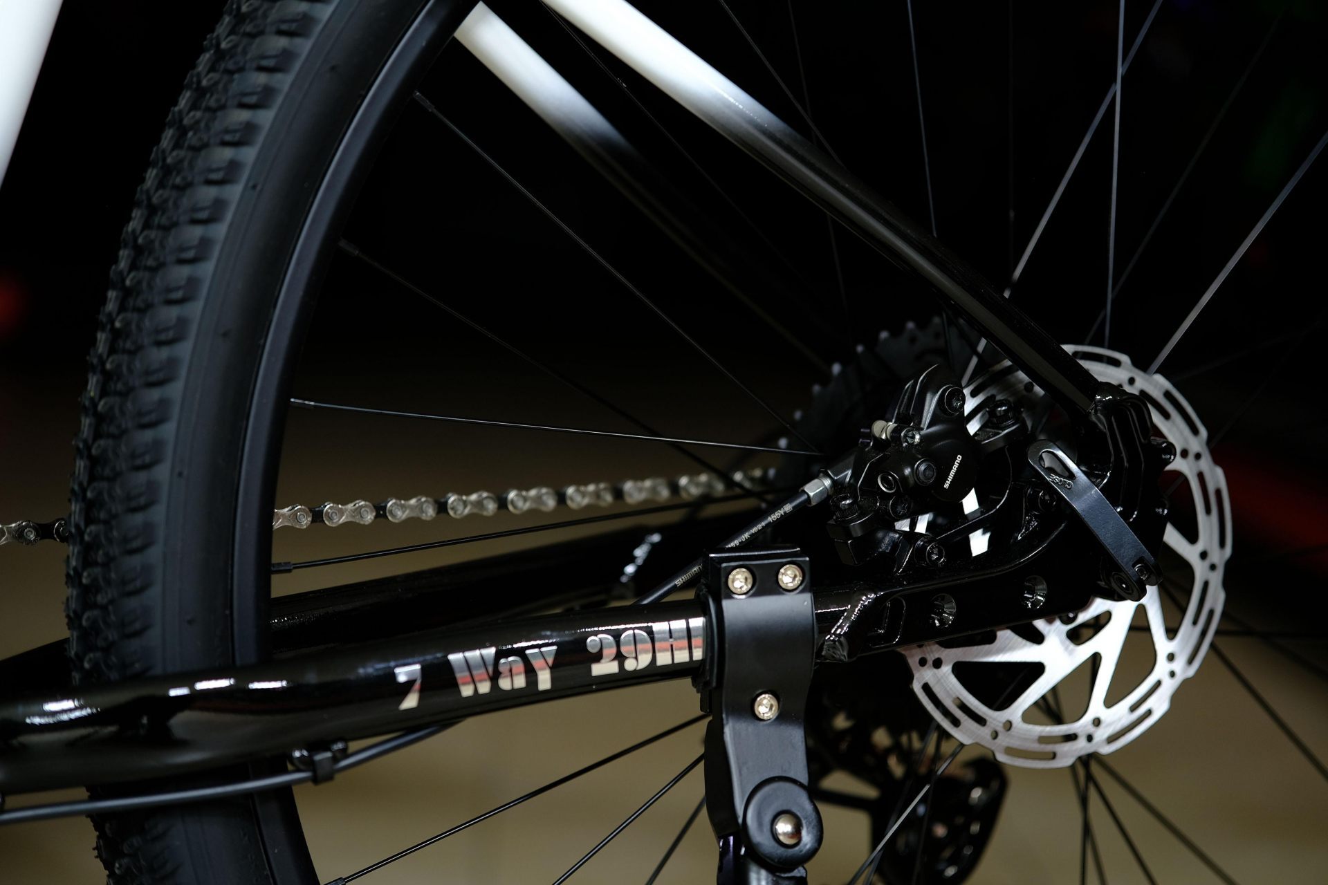 Тормоз гидравлический Shimano MT200 HOKE 7 Way 29 HD матовый чёрный 17