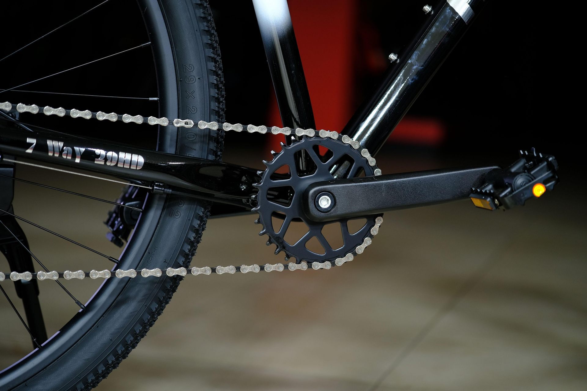 Система (шатун)  Prowheel CY-10 NW 34T Narrow Wide HOKE 7 Way 29 HD матовый чёрный 17