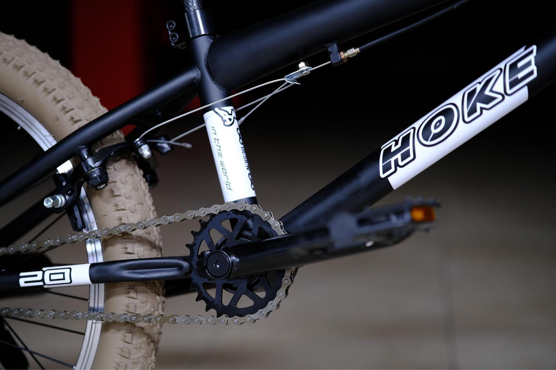 Задний переключатель - HOKE BMX Step L2 матовый чёрный