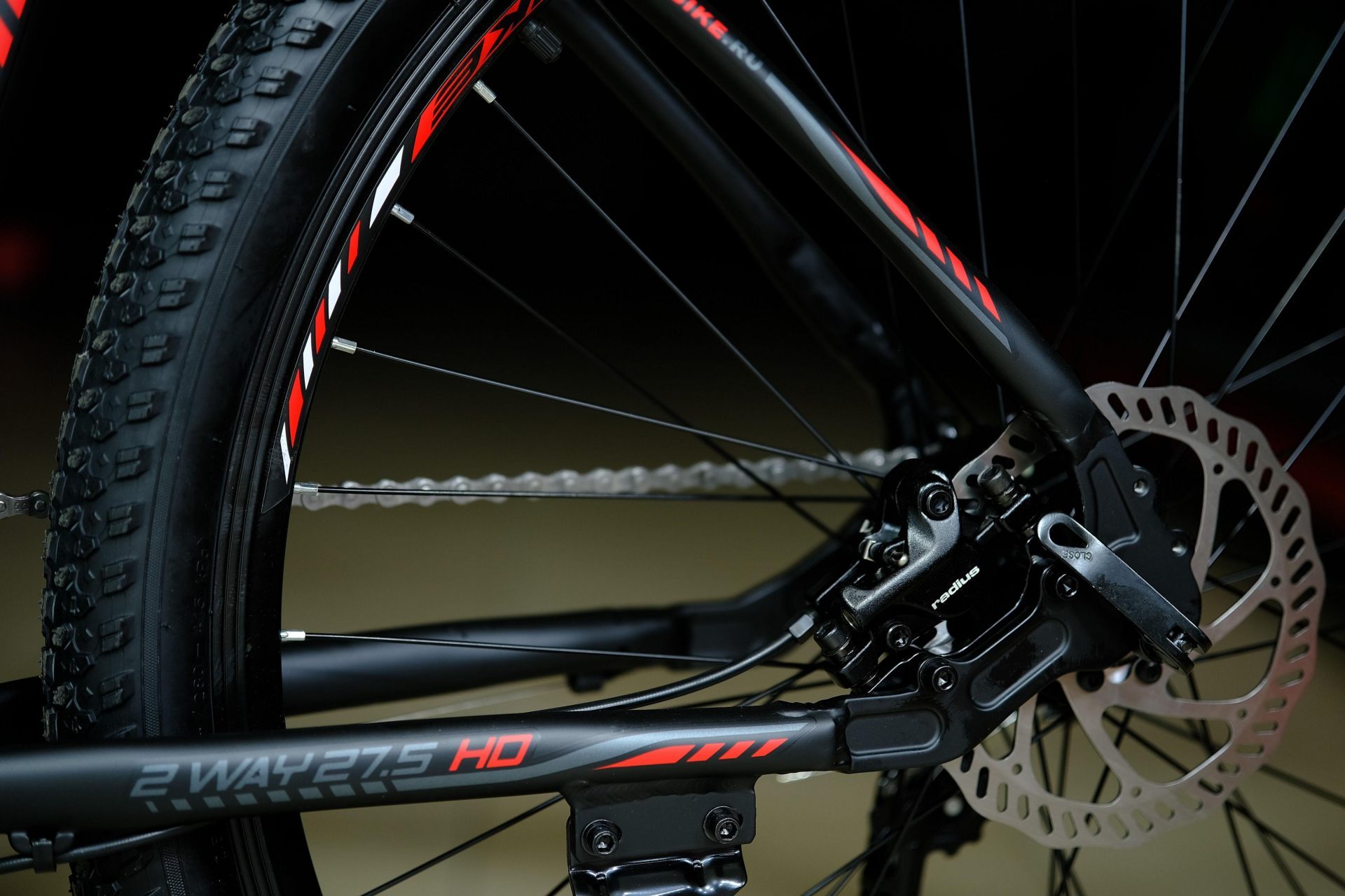 Тормоз гидравлический Radius 160мм HOKE 2 Way 27,5 HD 19